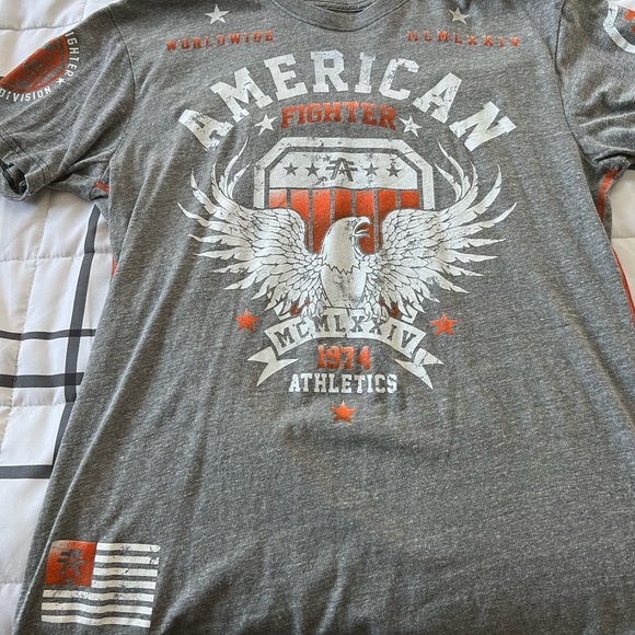 American fighter men’s xl T-shirt worn once - Picture 2 of 3